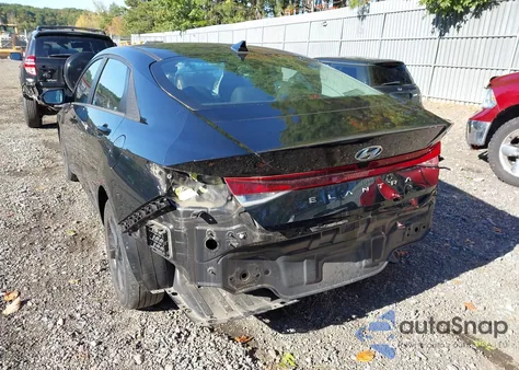 2021 Hyundai Elantra Sel z USA, uszkodzony, nr VIN 5NPLS4AG5MH030355